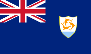 drapeau / logo de l'équipe d'Anguilla de football masculin
