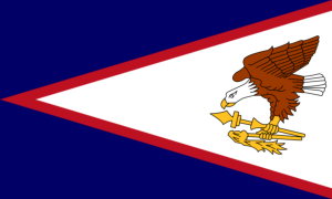 drapeau / logo de l'équipe des Samoa Américaines de hockey sur glace féminin