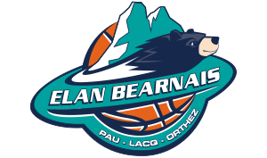 drapeau / logo de l'équipe de Pau Lacq Orthez de basket-ball masculin