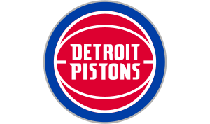 drapeau / logo de l'équipe des Detroit Pistons de basket-ball masculin