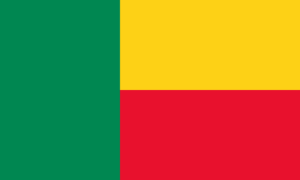 drapeau / logo de l'équipe du Bénin de basket-ball masculin