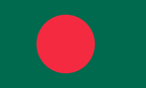 drapeau / logo de l'équipe du Bangladesh de hockey sur glace masculin