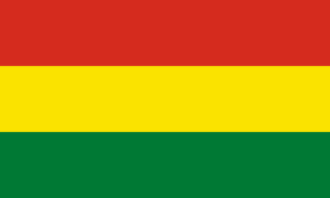 drapeau / logo de l'équipe de Bolivie de hockey sur glace féminin