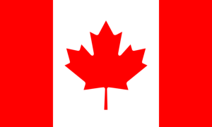 drapeau / logo de l'équipe du Canada de basket-ball masculin