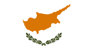 drapeau / logo de l'équipe de Chypre de football masculin