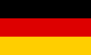 drapeau / logo de l'équipe d'Allemagne de roller hockey masculin