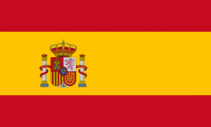 drapeau / logo de l'équipe d'Espagne de foot US masculin