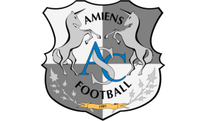 drapeau / logo de l'équipe d'Amiens de football masculin