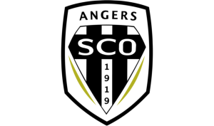 drapeau / logo de l'équipe d'Angers de football masculin