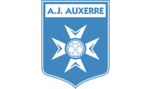 drapeau / logo de l'équipe d'Auxerre de football masculin