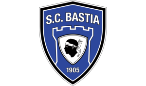 drapeau / logo de l'équipe de Bastia de football masculin