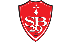 drapeau / logo de l'équipe de Brest de football masculin