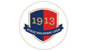 drapeau / logo de l'équipe de Caen de football masculin