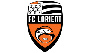 drapeau / logo de l'équipe de Lorient de football masculin