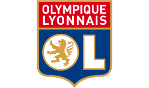 drapeau / logo de l'équipe de Lyon de football féminin