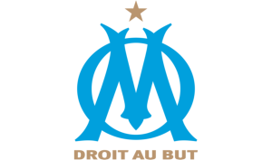 drapeau / logo de l'équipe de Marseille de football masculin