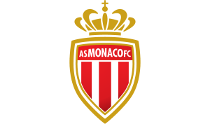 drapeau / logo de l'équipe de Monaco de football masculin