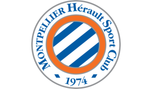 drapeau / logo de l'équipe de Montpellier de football masculin