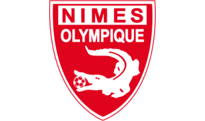 drapeau / logo de l'équipe de Nîmes de football masculin