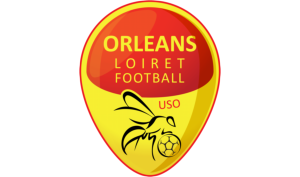 drapeau / logo de l'équipe d'Orléans de football masculin