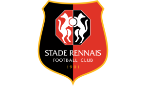 drapeau / logo de l'équipe de Rennes de football masculin