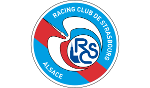 drapeau / logo de l'équipe de Strasbourg de football masculin