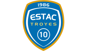drapeau / logo de l'équipe de Troyes de football masculin