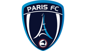 drapeau / logo de l'équipe du Paris FC de football masculin