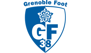 drapeau / logo de l'équipe de Grenoble de football masculin