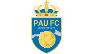 drapeau / logo de l'équipe de Pau de football masculin