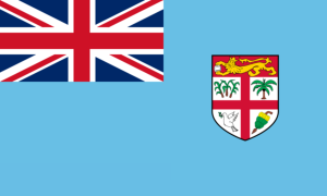 drapeau / logo de l'équipe des Fidji de football féminin