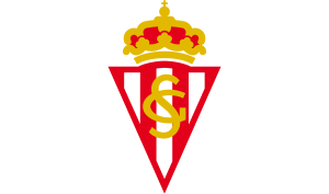 drapeau / logo de l'équipe de Gijón de football masculin