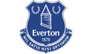 drapeau / logo de l'équipe d'Everton de football masculin