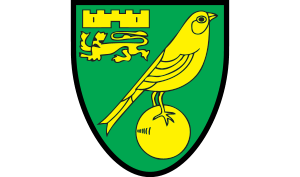 drapeau / logo de l'équipe de Norwich de football masculin