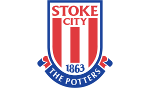 drapeau / logo de l'équipe de Stoke City de football masculin
