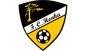 drapeau / logo de l'équipe du Honka de football féminin