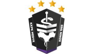 drapeau / logo de l'équipe du Medyk Konin de football féminin