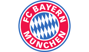 drapeau / logo de l'équipe du Bayern Munich de football féminin