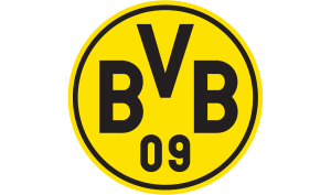 drapeau / logo de l'équipe de Dortmund de football masculin