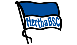 drapeau / logo de l'équipe du Hertha Berlin de football masculin