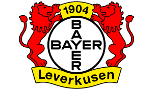drapeau / logo de l'équipe de Leverkusen de football masculin