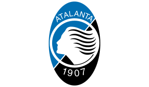 drapeau / logo de l'équipe de l'Atalanta de football masculin