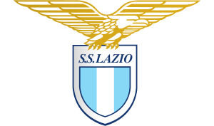 drapeau / logo de l'équipe de la Lazio de football masculin