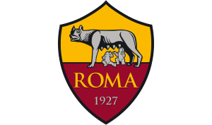 drapeau / logo de l'équipe de l'AS Roma de football masculin