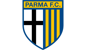 drapeau / logo de l'équipe de Parma de football masculin