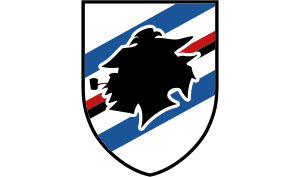 drapeau / logo de l'équipe de la Sampdoria de football masculin