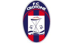 drapeau / logo de l'équipe de Crotone de football masculin