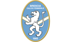 drapeau / logo de l'équipe de Brescia de football féminin