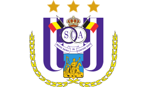 drapeau / logo de l'équipe d'Anderlecht de football masculin