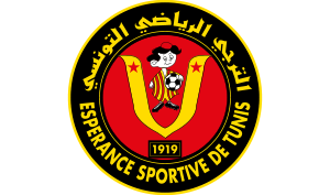drapeau / logo de l'équipe de l'Espérance de Tunis de football masculin